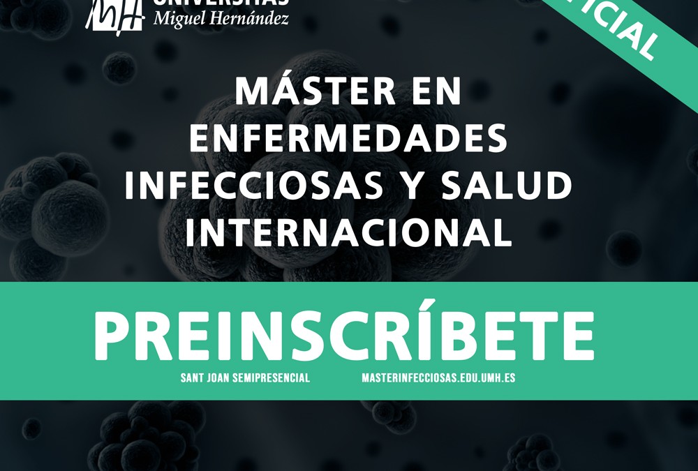 Abierto el plazo de preinscripción al Máster Universitario en Enfermedades Infecciosas y Salud Internacional